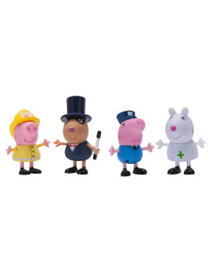 Figuras Peppa Pig Lo Que Quiero Ser - Paquete de 4 Figuras