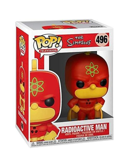 Figura de Vinilo Funko Pop! Homer Simpson Radiactivo 178g