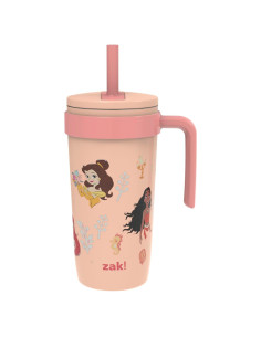 Taza de Viaje Zak Designs Princesas Disney 18oz Acero Inoxidable