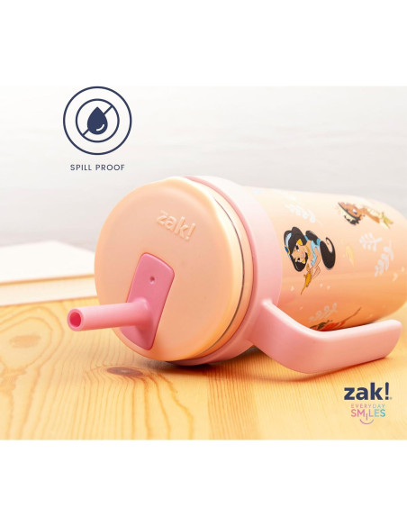 Taza de Viaje Zak Designs Princesas Disney 18oz Acero Inoxidable
