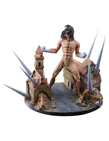 Figura Eren Jaeger Titan de Ataque -Juicio- Proof 35.56 cm