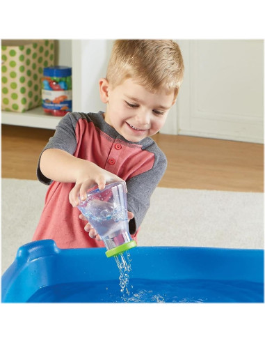 Kit de Ciencia Splashology Learning Resources - Experimentos Acuáticos 19 Piezas