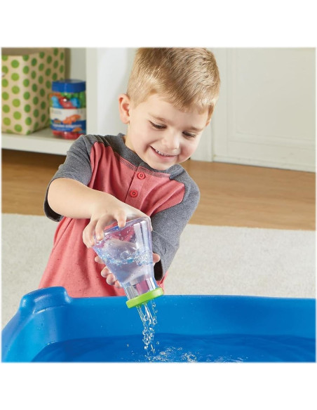 Kit de Ciencia Splashology Learning Resources - Experimentos Acuáticos 19 Piezas