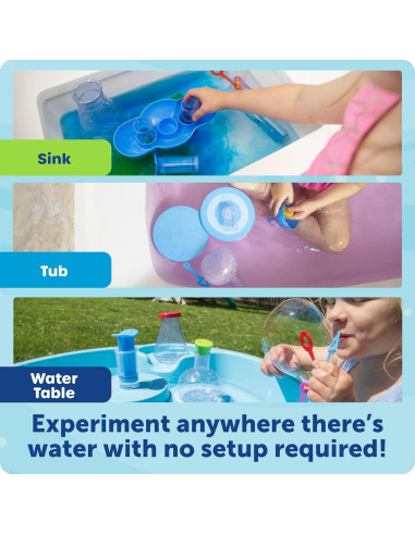 Kit de Ciencia Splashology Learning Resources - Experimentos Acuáticos 19 Piezas