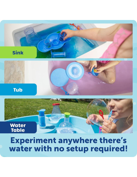 Kit de Ciencia Splashology Learning Resources - Experimentos Acuáticos 19 Piezas