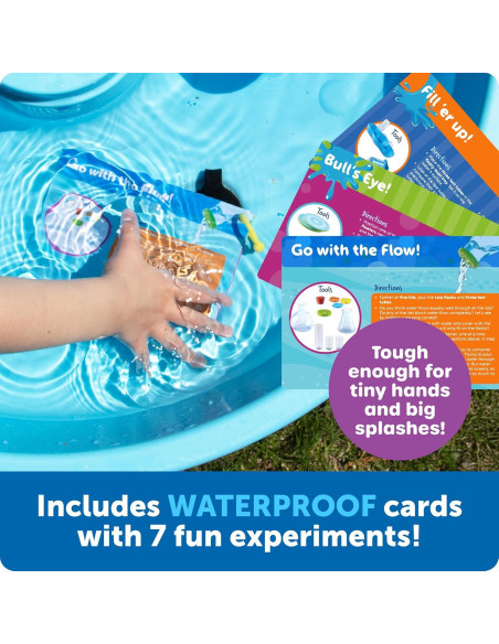 Kit de Ciencia Splashology Learning Resources - Experimentos Acuáticos 19 Piezas
