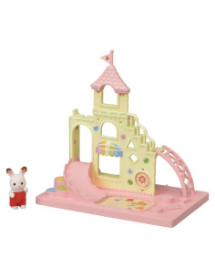 Parque Infantil Castillo de Bebé Calico Critters con Conejo