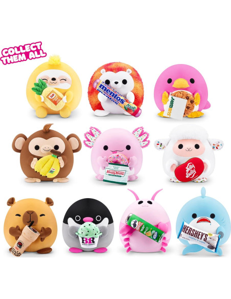 Peluche Snackles Mono Dole 20 cm Ultra Suave ZURU