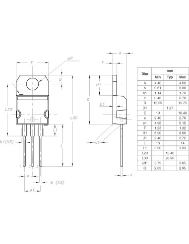 Kit de 70 Transistores Reguladores de Voltaje Cermant TO-220
