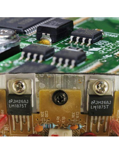 Kit de 70 Transistores Reguladores de Voltaje Cermant TO-220