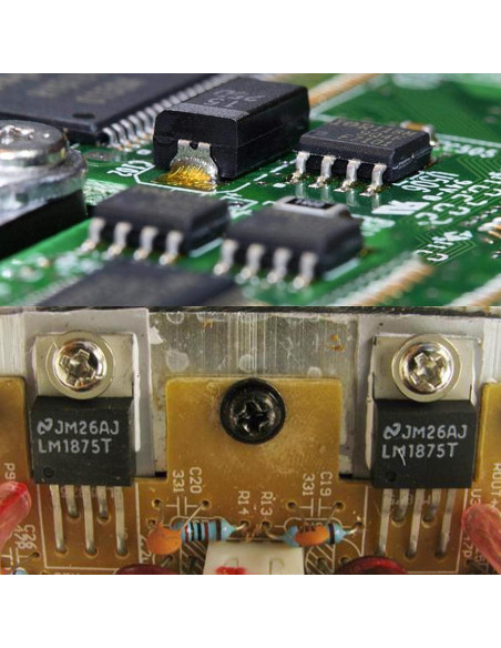 Kit de 70 Transistores Reguladores de Voltaje Cermant TO-220