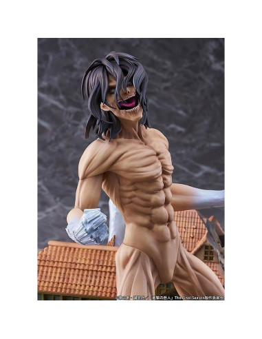 Figura Eren Jaeger Titan de Ataque -Juicio- Proof 35.56 cm