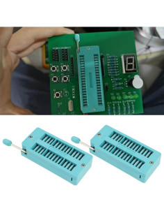 Zócalo ZIF 28 Pines eMagTech para Circuito Integrado 2.54mm 2