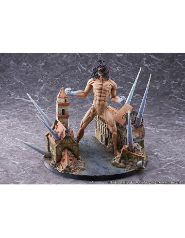 Figura Eren Jaeger Titan de Ataque -Juicio- Proof 35.56 cm