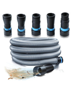 Kit Manguera Aspiradora Onylraep 1.25" x 365.76 cm 5 Adaptadores