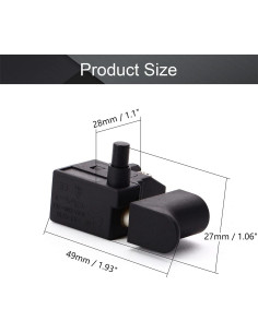 Interruptor de Gatillo Fielect para Taladro Bosch 4100 2
