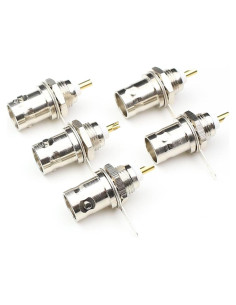 Conectores Coaxiales BNC Hembra ANHAN 5 Piezas 40.8g