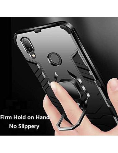 Funda Armadura Doble Capa Huawei Honor 8X + Protector Vidrio