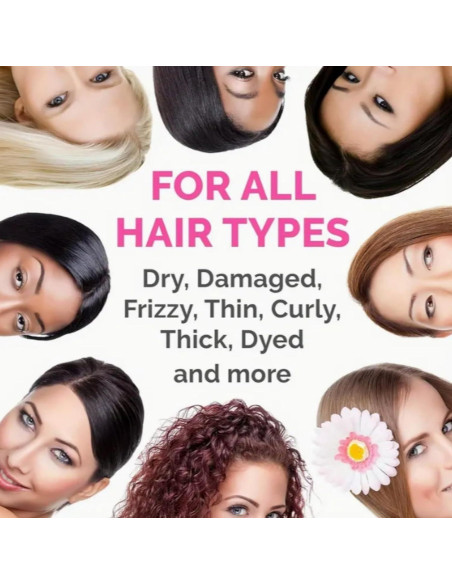 240 Cápsulas Suero Tratamiento Cabello Sin Enjuague GALHJCZ