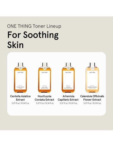 Tónico Facial Vegano ONE THING Calendula 150 ml Hidratante