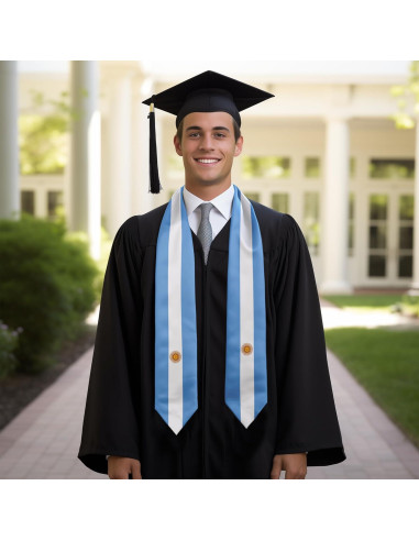 Estola de Graduación JJZ-Gradstole Bandera Argentina 182.88 cm
