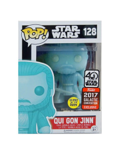 Funko POP Qui-Gon Jinn Holográfico GITD Star Wars 2017