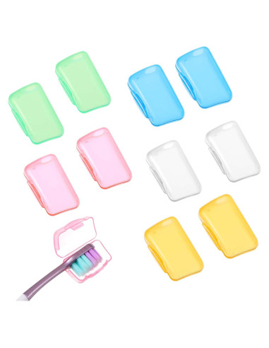 10 Cubiertas de Cepillo de Dientes Viaje Xinjoduz a Prueba de Polvo