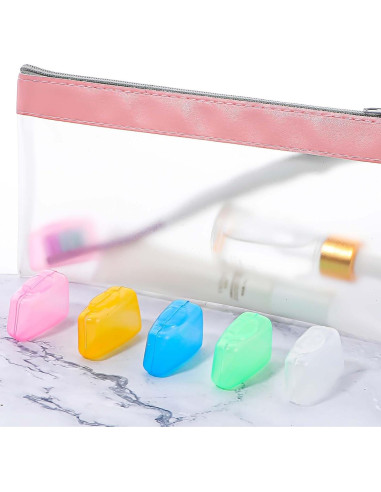 10 Cubiertas de Cepillo de Dientes Viaje Xinjoduz a Prueba de Polvo