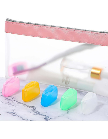 10 Cubiertas de Cepillo de Dientes Viaje Xinjoduz a Prueba de Polvo