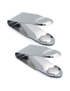 2 Piezas Descorazonador de Fresas Acero Inoxidable Luzen