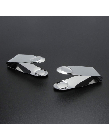 2 Piezas Descorazonador de Fresas Acero Inoxidable Luzen