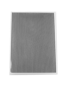 Carpeta de Embossing PUPUZAO Plástico 10.5x14.6 cm Rayas