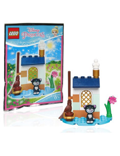 LEGO Friends Minifigura Cenicienta con Lucifer - Paquete de Foil