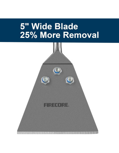 Raspador de Suelo SDS Plus Firecore 13.5x28.5cm con Hoja