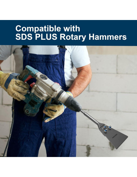 Raspador de Suelo SDS Plus Firecore 13.5x28.5cm con Hoja