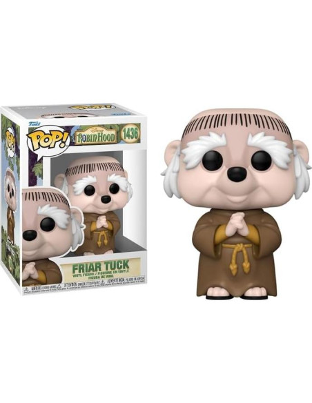 Figura de Vinilo Pop! Funko Robin Hood Hermano Tuck 9.53 cm Figura de Vinilo Pop! Funko Robin Hood Hermano Tuck 9.53 cm