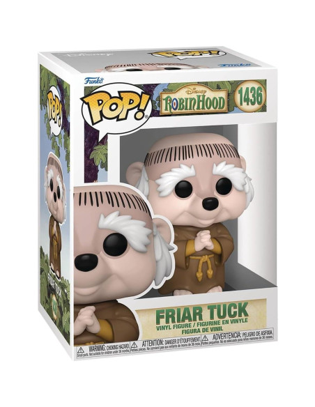 Figura de Vinilo Pop! Funko Robin Hood Hermano Tuck 9.53 cm Figura de Vinilo Pop! Funko Robin Hood Hermano Tuck 9.53 cm