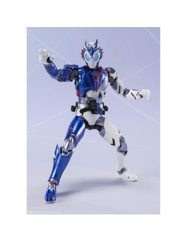 Figura de acción Kamen Rider Vulcan Shooting Wolf 18 cm