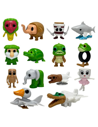 14 Figuras de Acción Italianas Brainrot - Juguetes Decorativos