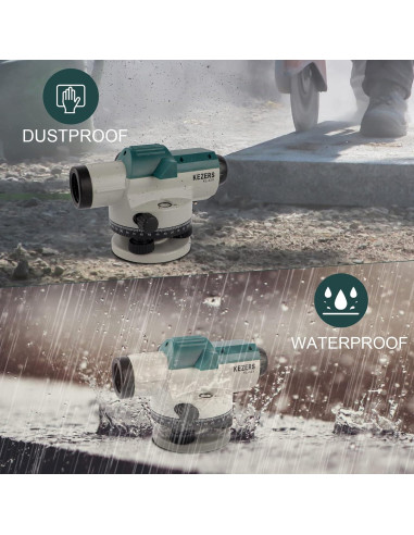 Nivel Óptico Automático KEZERS KL-32X 32X Alta Precisión