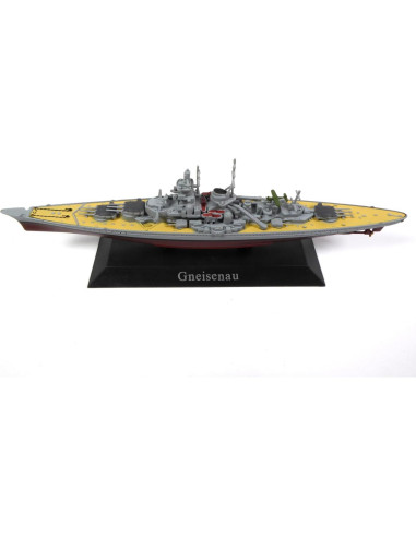 Modelo de Buque de Guerra OPO 10 Gneisenau 1:1250 WS5