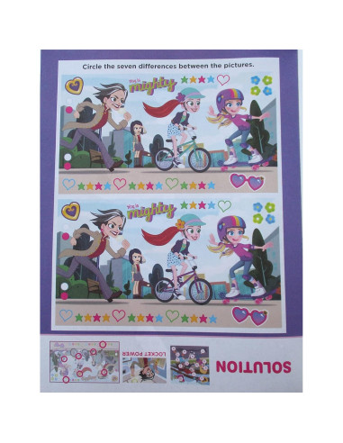 Libro de Pegatinas por Números Polly Pocket - 12 Páginas Coloridas