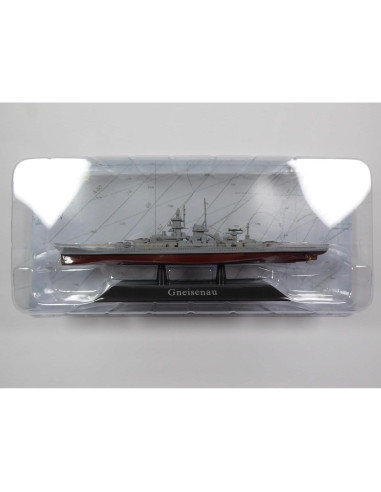 Modelo de Buque de Guerra OPO 10 Gneisenau 1:1250 WS5