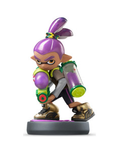 Amiibo Niño Púrpura Nintendo Serie Splatoon 12.7x6.9cm 2
