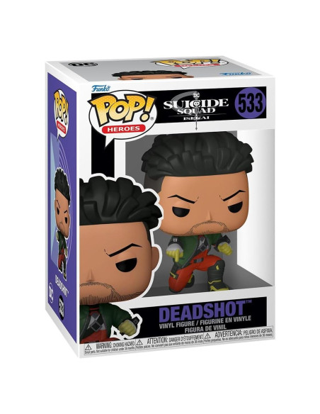 Figura Funko Pop DC Escuadrón Suicida Isekai - Deadshot 9.9cm