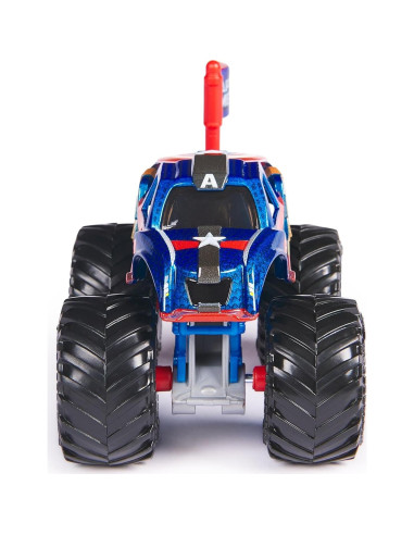 Camión Monstruo Marvel Monster Jam 2024 1:64 Capitán América