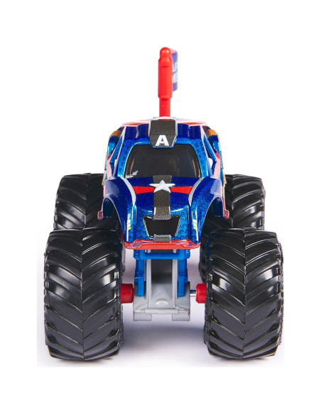 Camión Monstruo Marvel Monster Jam 2024 1:64 Capitán América