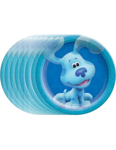 Suministros Fiesta Cumpleaños Blue's Clues Bebés 16 Platos 2