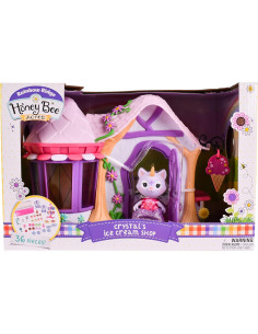 Tienda de Helados de Cristal Honey Bee Acres con Figura Unicornio 2