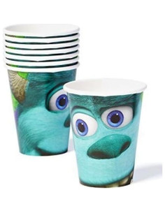 Tazas de Papel Disney Monsters University Amscan 8 Pcs 266 ml 2